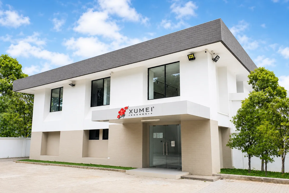 Front of Xumei Indonesia’s manufacturing facility